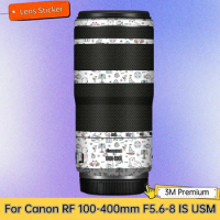 For Canon RF 100-400mm F5.6-8 IS USM Lens Sticker Protective Skin Decal Film Anti-Scratch Protector Coat RF100-400 100-400 5.6-8