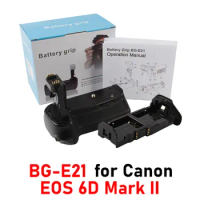 BG-E21 Vertical Battery Grip for Canon 6D Mark II 6DII 6D2 Battery Grip