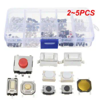 2~5PCS Button Switch With Box For Car Key Durable Home Appliance Tactile Push Button Touch Switch Switch Smart Home