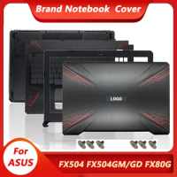 New Laptop Case For ASUS FX504 FX504GM FX504GD FX504G FX80 FX80G FX80GD LCD Back Cover/Front Bezel/Hinges/Palmrest/Bottom Case