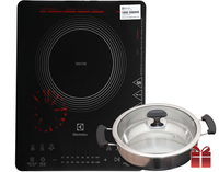 Electrolux Bếp từ đơn ETD42SKR 2100W (Tặng Kèm Nồi)