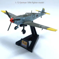 1: 72 German 109e fighter model Finished ornaments 37282
