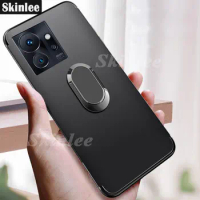 Skinlee Case For Infinix Zero Ultra 5G Thin Back Matte With Magnetic Attraction Ring Soft Cover For Infinix Zero X Pro Neo Case