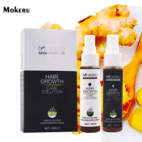 Mokeru Natural Ginger Hair Oil Serum Herbal Fast Hair Growth Oil For Woman Men Hair Loss Treatment Health Beatuy Products