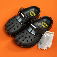 crocs Batman clogs with wings summer sandals closed-toe parent-child non-slip childrens beach shoes 