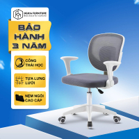Ghế học sinh Nghia furniture Ergo-Kid 01, thiết kế công thái học, nâng hạ, tay vịn gấp gọn, bảo hành