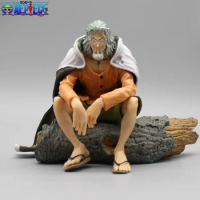 11.5cm One Piece Bt Seated Raleigh Hades Rayleigh Send Bonus Bonfire G Collectible Pvc Figures Model Ornaments Statue Toy Gift