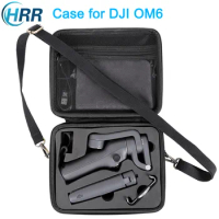 Osmo Mobile 6 Case Hard Shell Portable Storage Box OM 6 Shoulder Bag for DJI OM 6 Smartphone Gimbal Stabilizer Accessories