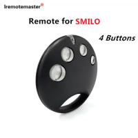 For SMILO Remote Control Compatible Smilo SM2 Smilo SM4 433MHz 2/4 Buttons SMXI/SMXIS/SMX2/SMX2R/OXI/OX2 Receivers Gate Openers