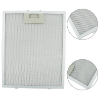 1pc Cooker Hood Filters Metal Mesh Extractor Vent Filter 320 X 260mm Ventilation For Kitchen Cooker Hood Grease Filter
