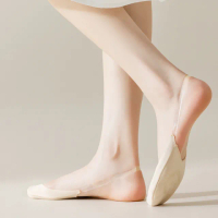 【NicoFun 愛定做】6雙 高跟鞋 淺口隱形襪 純棉 船型襪 防滑不掉跟 淺口襪 隱形襪(冰絲涼感 22-24.5cm)