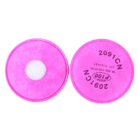 Penapis Partikel, 2 Keping, 2091, P100, untuk Alat Pernafasan Topeng Muka Siri 5000, 6000 dan 7000