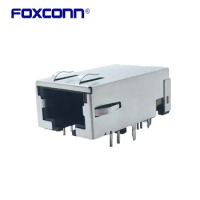 Foxconn JFM5801J-714G-4F Connector socket RJ45 With 10 Gigabit filter
