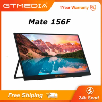 GTMEDIA MATE 156 GAME Portable Monitor 15.6 Inch IPS FHD Built-in Dual Speakers 1920*1080 Resolution Compatible Multiple Systems