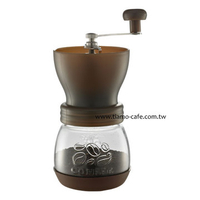 金時代書香咖啡 Tiamo 密封罐陶瓷磨豆機 雕花密封罐設計 咖啡 HG6149BW