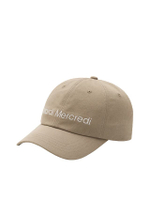 Cap Mardi Mercredi Logo Beige Ivory F