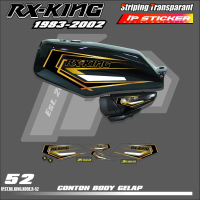 RX KING (COD) STIKER STRIPING MOTOR YAMAHA RX KING 1983-2002- LIST SIMPLE WARNA VARIASI DESAIN RACIN