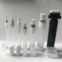 5 PC Plastic Empty Pen Rod 3mm 5mm 6.5mm 8mm 10/15/30mm Barrels Tube for Graffiti Pen Liquid Chalk Markers Paint Pen Accessories