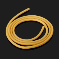 Yellow Strong 2050 Natural Latex Elastic Parts Rubber Band Tube Tubing Hunting Slingshot Catapult Bow Arrow Accessories 2x5mm 1M