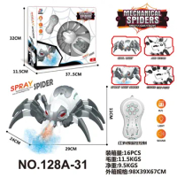 2.4g Wireless Remote Control Spray Centipede Toy - Develops Children's Interest in Insects Spray Centipede Toy Dragonfly Octopus