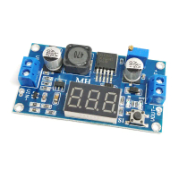 Module tăng cường DC-DC, XL6009, Bộ điều chỉnh có thể điều chỉnh 4,5-32V đến 5-52V, với Vôn kế LED