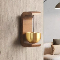 Wooden Doorbell Wind Chimes Wireless Doorbell for Home Creative Entrance Door Bell Room Walll Decor 초인종 후우링