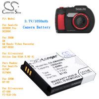 Cameron Sino 1050mAh Camera Battery for Silvercrest Action Cam SCAA 5.00 A1 AT-S60 FJ-SLB-10a