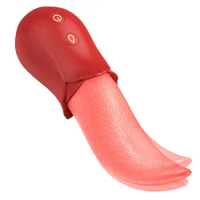 Clitoral Stimulator Tongue Vibrator Rose - Micmic Oral Sex Clitoris Vibrator, Tongue Toy for Women, Clitoral Licking Vibrator w