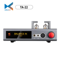 XDUOO TA-22 DAC&amp;Tube Balance Headphone Amplifier ES9038Q2M*2 USB DSD256 32Bit/384kHz TA22 HD Bluetooth DAC Amp