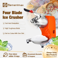 Electric Ice Shaver 2/4 Blade Ice Crusher Machine ABS Household/Commercial Shaved Ice Machine Ice Cr