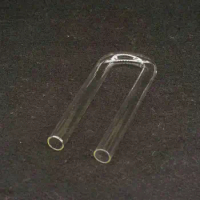 Lab Glassware U-shape Drying tube 15x150mm 20x200mm Absorption Tube Drying Tube Glass U Electrolysis Tube
