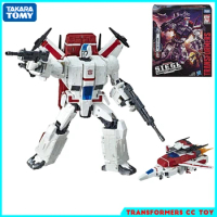 In stock Takara Tomy Transformers Toy Siege Series WFC-S28 Jetfire Action Figure Robot Collection Hobby Children's Toy