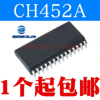5PCS CH452A digital tube display driver and the keyboard scan control chip SOP28 in stock 100% new and original