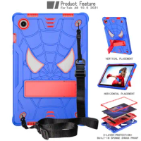 Case for Samsung Galaxy Tab A8 10.5 inches (2021) Model number SM-X200 / X205 Shock Proof full body non-toxic Kids tablet cover
