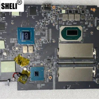 SHELI For MSI GF63 MS-16R3 Notebook Motherboard MS-16R31 CPU I5 9300H GPU GTX1650 DDR4 100% Test Work