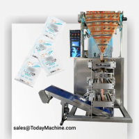 China Fully Automatic Multi Lane Powder Sachet Packaging Machine 5g 10g 30g Sugar Salt Coffee Powder Stick Packing Machine