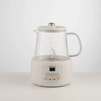 金正燉煮一體玻璃殼養生壺煮茶壺身中藥壺熬藥鑊保溫燒水壺恆溫壺