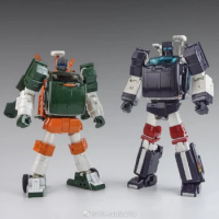 In Stock Transformation X Transbots Trailbreaker MX-8T Action Figure G1 Animated X Transbots Hoist MX-9T Autobot Toy