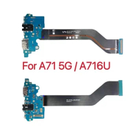 Original USB Charge Board For Samsung Galaxy A71 5G Charging Port For A716 PCB Dock Connector Flex Cable Replacement Spare Parts