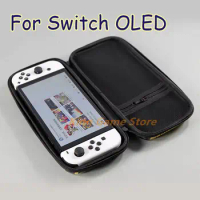 2pcs For Nintendo Switch OLED Host Hard Protection Storage EVA Bag Portable Waterproof Shell Cover Carrying Case FOR Switch PRO