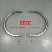SEEC 1PC A/B 1737522602 RHS 1737522601 LHS Escalator Handrail Guide Rail Curve St.304 25 Rollers Use for FT845 Opening Outside