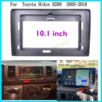 10.1inch android 2din Car Radio Frame For TOYOTA Hiace 2010-2019 big screen Radio Audio Dash Fitting Panel Kit