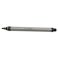 Aluminum Alloy MAL Series 16mm Bore 25-500mm Stroke Air Cylinder Single Rod MAL16x100 MAL16x500 Pneumatic Cylinder with Magnet