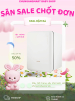 BH 12 THÁNG - Máy tiệt trùng bình sữa UV Haenim 5g Smart Flex Led Voi