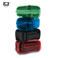 KZ Earphone Case ABS Resin Waterproof Protective Portable Storage Case Bag Box Earbud for KZ ZST X ZSN ES4 ZS10 ZSX ZAX AS16 EDX