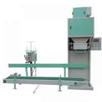 China Manufacture Semi Automatic 10kg 25kg Fertilizer Flour Granule Packing Machine