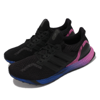 adidas 慢跑鞋 UltraBOOST DNA 運動 男鞋 愛迪達 襪套 輕量 透氣 路跑 健身 黑 藍 GW4924