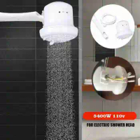 Electric Instant Water Heater Shower Head 5400W 110v Instant hot water shower Hot Water Heater Hose Bracket