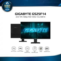 Monitor LED Gigabyte GS25F14 24.5" IPS 1080p FHD 144Hz 1ms HDR10 120% sRGB HDMI 2.0x2 DP 1.2x1 VESA 