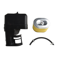 Bộ Lọc Khí với Nắp cho Honda GX160, GX200, GX140, GX120 (168F)